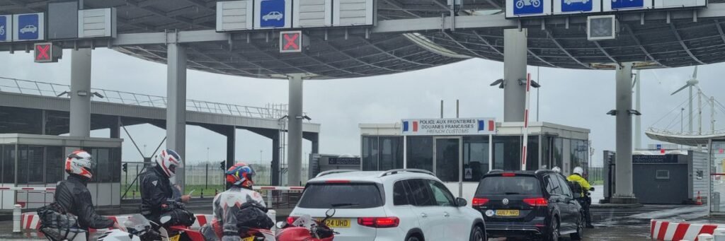 Zollabfertigung am Eurotunnel